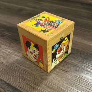 Made in Germany Egglham trinket box has crayon marks, latch broken but vintage